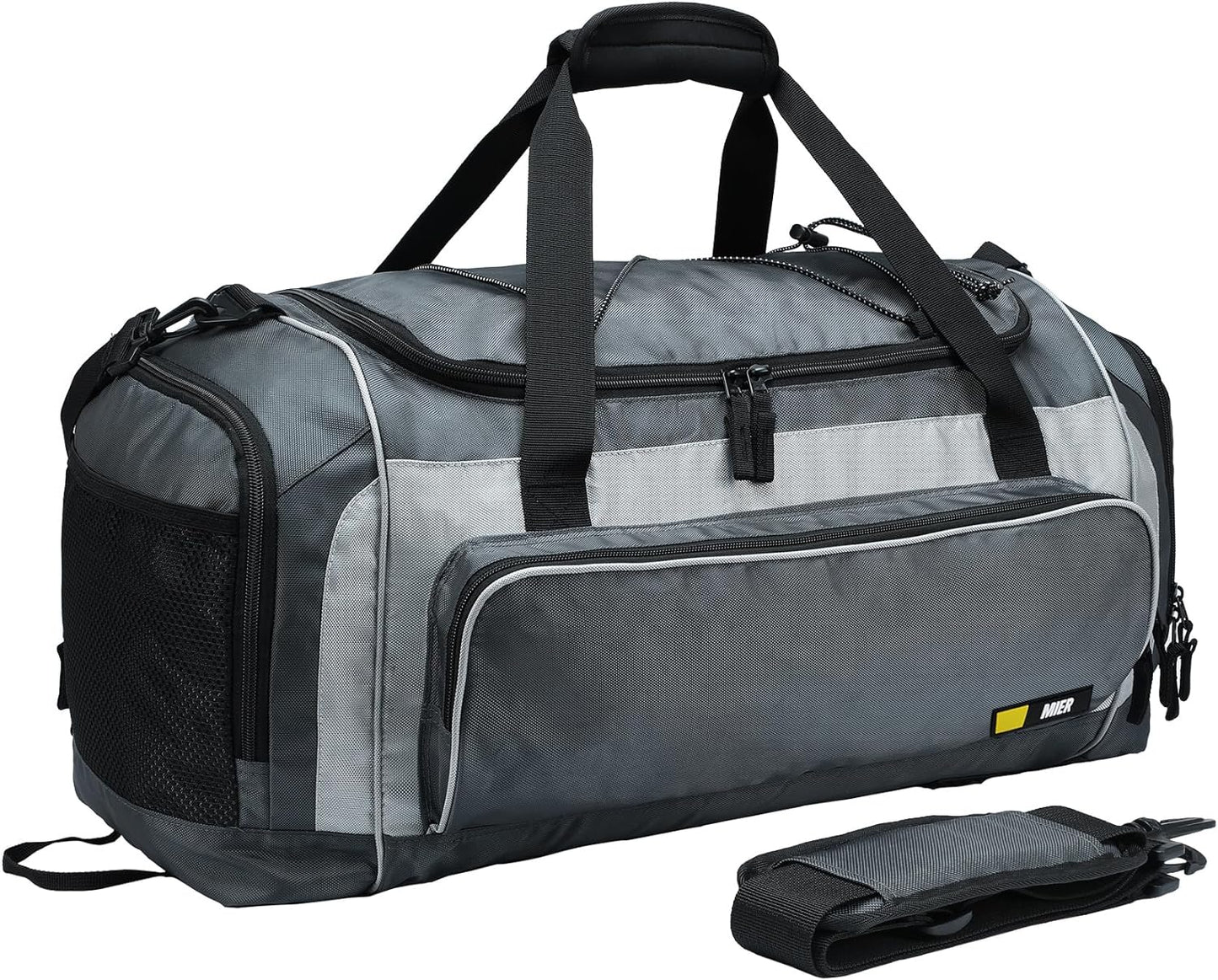 Large Duffel Bag Men'S Gym Bag with Shoe Compartment, 60L