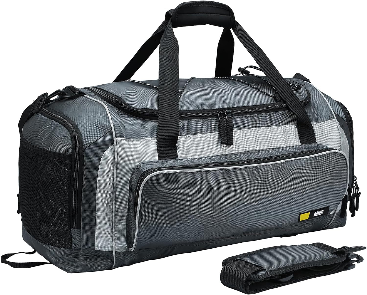 Large Duffel Bag Men'S Gym Bag with Shoe Compartment, 60L