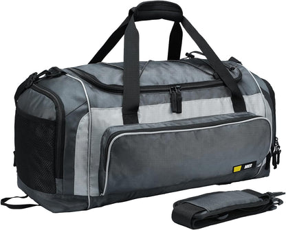 Large Duffel Bag Men'S Gym Bag with Shoe Compartment, 60L