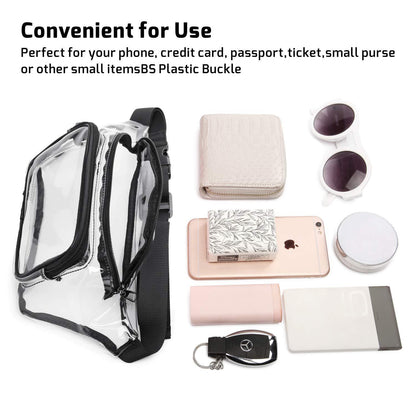 PVC Waterproof Waist Bag Custom Outdoor Sports Stadium Gym Bag
