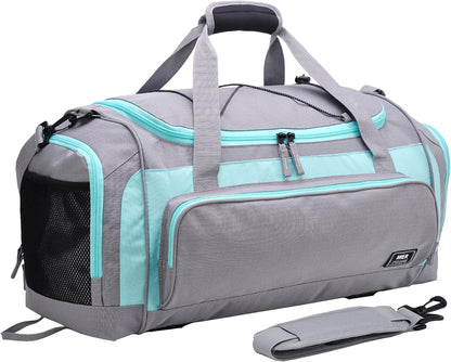 Large Duffel Bag Men'S Gym Bag with Shoe Compartment, 60L