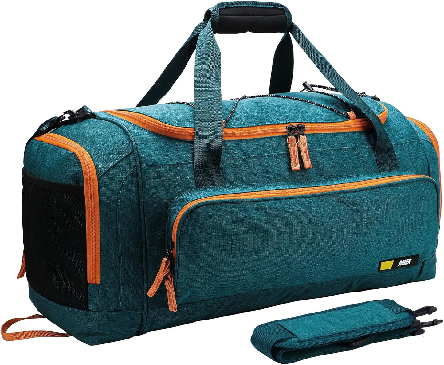 Large Duffel Bag Men'S Gym Bag with Shoe Compartment, 60L