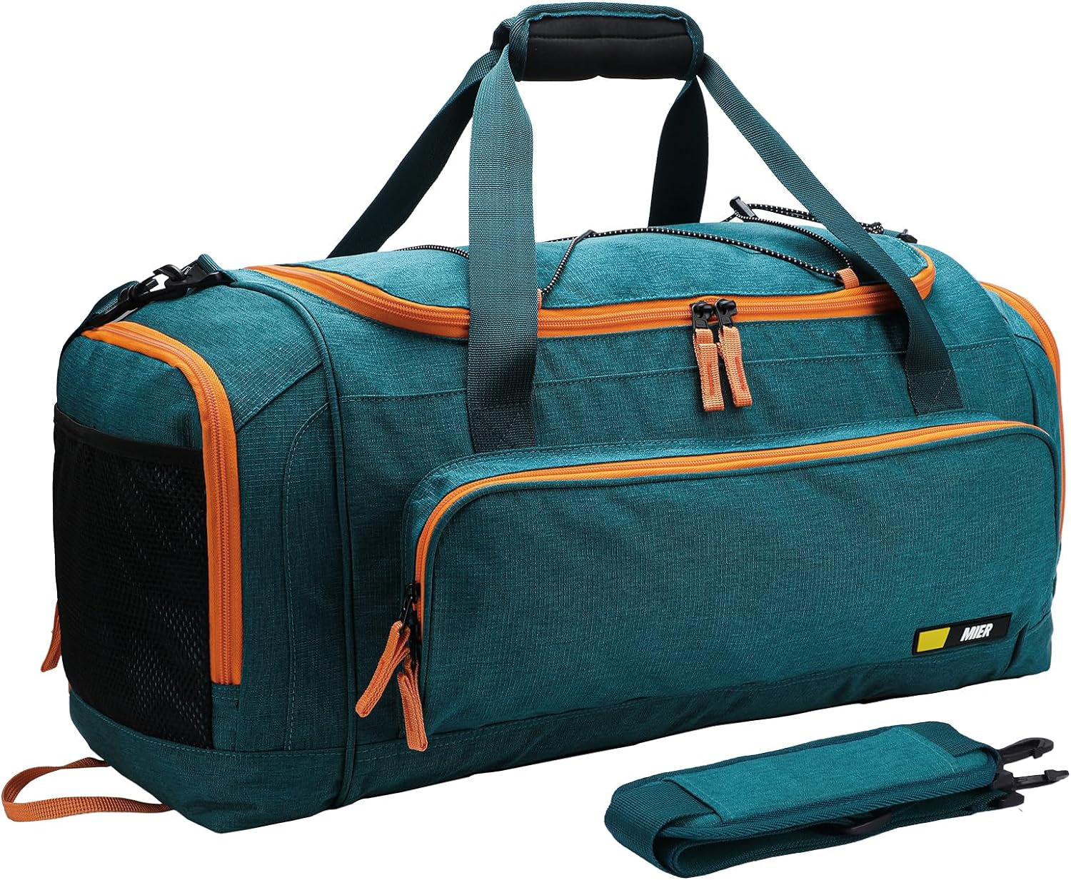 Large Duffel Bag Men'S Gym Bag with Shoe Compartment, 60L